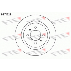 BS7462B FTE Тормозной диск