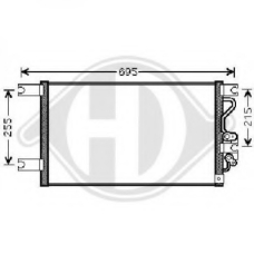 8588000 DIEDERICHS Конденсатор, кондиционер