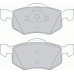 FSL1571 FERODO Комплект тормозных колодок, дисковый тормоз