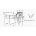 MS113J0 URW Шарнирный комплект, приводной вал