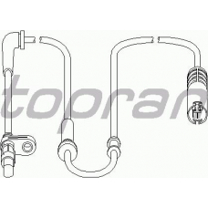 501 458 TOPRAN Датчик, частота вращения колеса
