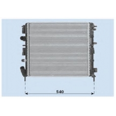 0109.3074 FRIGAIR Радиатор, охлаждение двигателя