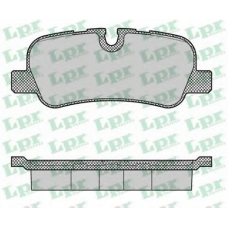 05P1359 LPR Комплект тормозных колодок, дисковый тормоз
