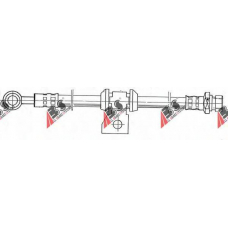 SL 3458 ABS Тормозной шланг