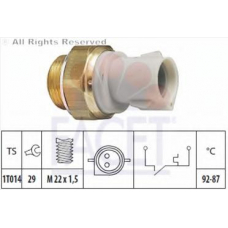 7.5129 FACET Термовыключатель, вентилятор радиатора