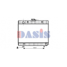 120270N AKS DASIS Радиатор, охлаждение двигателя