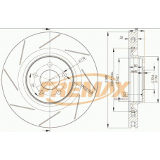 BD-3063 FREMAX Тормозной диск