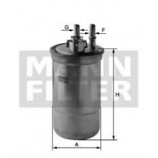 WK 853/18 MANN-FILTER Топливный фильтр