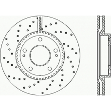 BDRS1432.25 OPEN PARTS Тормозной диск