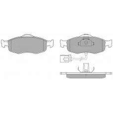FBP-0906-01 FREMAX Комплект тормозных колодок, дисковый тормоз