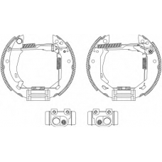 8DB 355 003-671 HELLA Комплект тормозных колодок