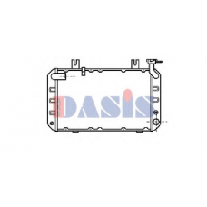 100230N AKS DASIS Радиатор, охлаждение двигателя