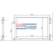 0620341 KUHLER SCHNEIDER Конденсатор, кондиционер