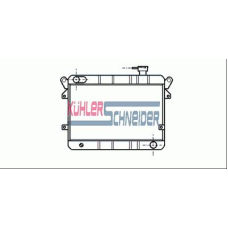 1712901 KUHLER SCHNEIDER Радиатор, охлаждение двигател