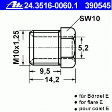 24.3516-0060.1 ATE Накидный болт