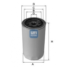 29.001.00 UFI Фильтр для охлаждающей жидкости