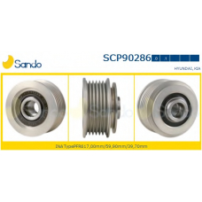 SCP90286.1 SANDO Ременный шкив, генератор