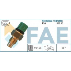 34430 FAE Датчик, температура охлаждающей жидкости