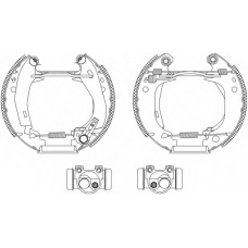 8DB 355 003-651 HELLA PAGID Комплект тормозных колодок