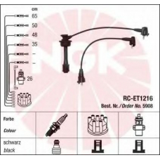 5908 NGK Комплект проводов зажигания