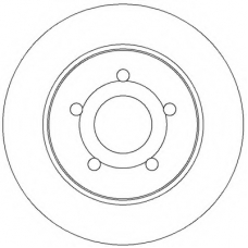 562361BC BENDIX Тормозной диск