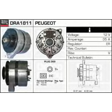 DRA1811 DELCO REMY Генератор