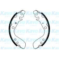 BS-2911 KAVO PARTS Комплект тормозных колодок