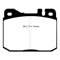 DP2261 EBC Brakes Колодки тормозные