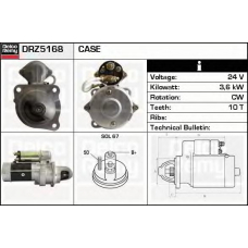 DRZ5168 DELCO REMY Стартер