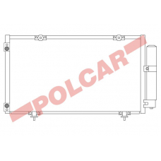 8123K8C1 POLCAR Skraplacze klimatyzacji