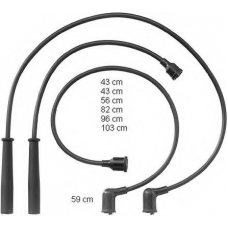 ZEF867 BERU Комплект проводов зажигания