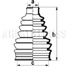 J2868005 NIPPARTS Комплект пылника, приводной вал