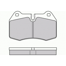 12-0660 E.T.F. Комплект тормозных колодок, дисковый тормоз
