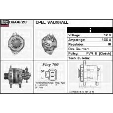DRA4228 DELCO REMY Генератор