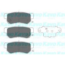 KBP-3035 KAVO PARTS Комплект тормозных колодок, дисковый тормоз