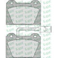 05P243 LPR Комплект тормозных колодок, дисковый тормоз