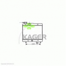 31-2830 KAGER Радиатор, охлаждение двигателя
