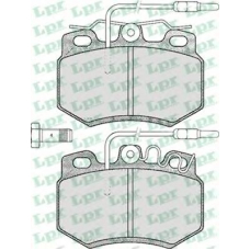 05P585 LPR Комплект тормозных колодок, дисковый тормоз