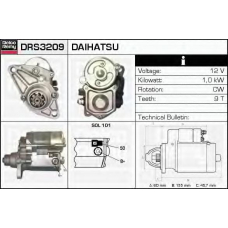 DRS3209 DELCO REMY Стартер