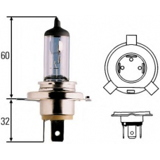 8GJ 002 525-301 HELLA Лампа накаливания, основная фара