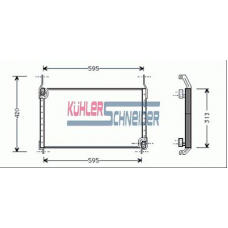 1721701 KUHLER SCHNEIDER Конденсатор, кондиционер