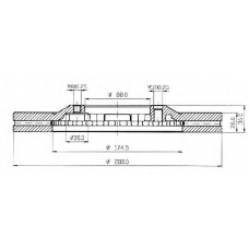 BDC4741 QUINTON HAZELL Тормозной диск