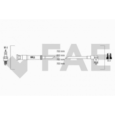 85725 FAE Комплект проводов зажигания
