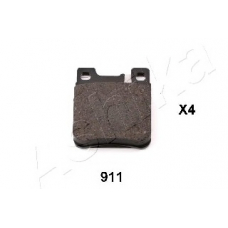 51-09-911 Ashika Комплект тормозных колодок, дисковый тормоз