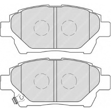FDB4236 FERODO Комплект тормозных колодок, дисковый тормоз