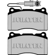JCP1334 JURATEK Комплект тормозных колодок, дисковый тормоз