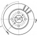 BDC3609 QUINTON HAZELL Тормозной диск