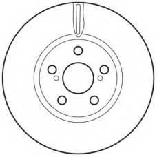 562702BC BENDIX Тормозной диск