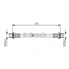 1 987 481 133 BOSCH Тормозной шланг