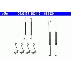 03.0137-9034.2 ATE Комплектующие, тормозная колодка